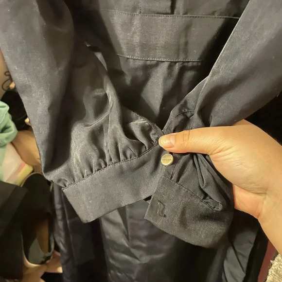 TED BAKER AMINNA LONG SLEEVE MIDNIGHT BLUE MIDI DRESS - Picture 7 of 7